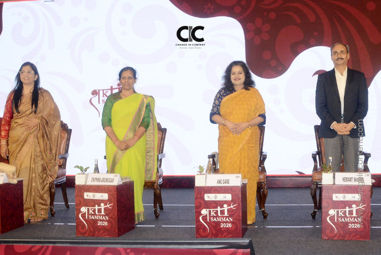 a picture from the Shakti Samman 2026 awards in Odisha